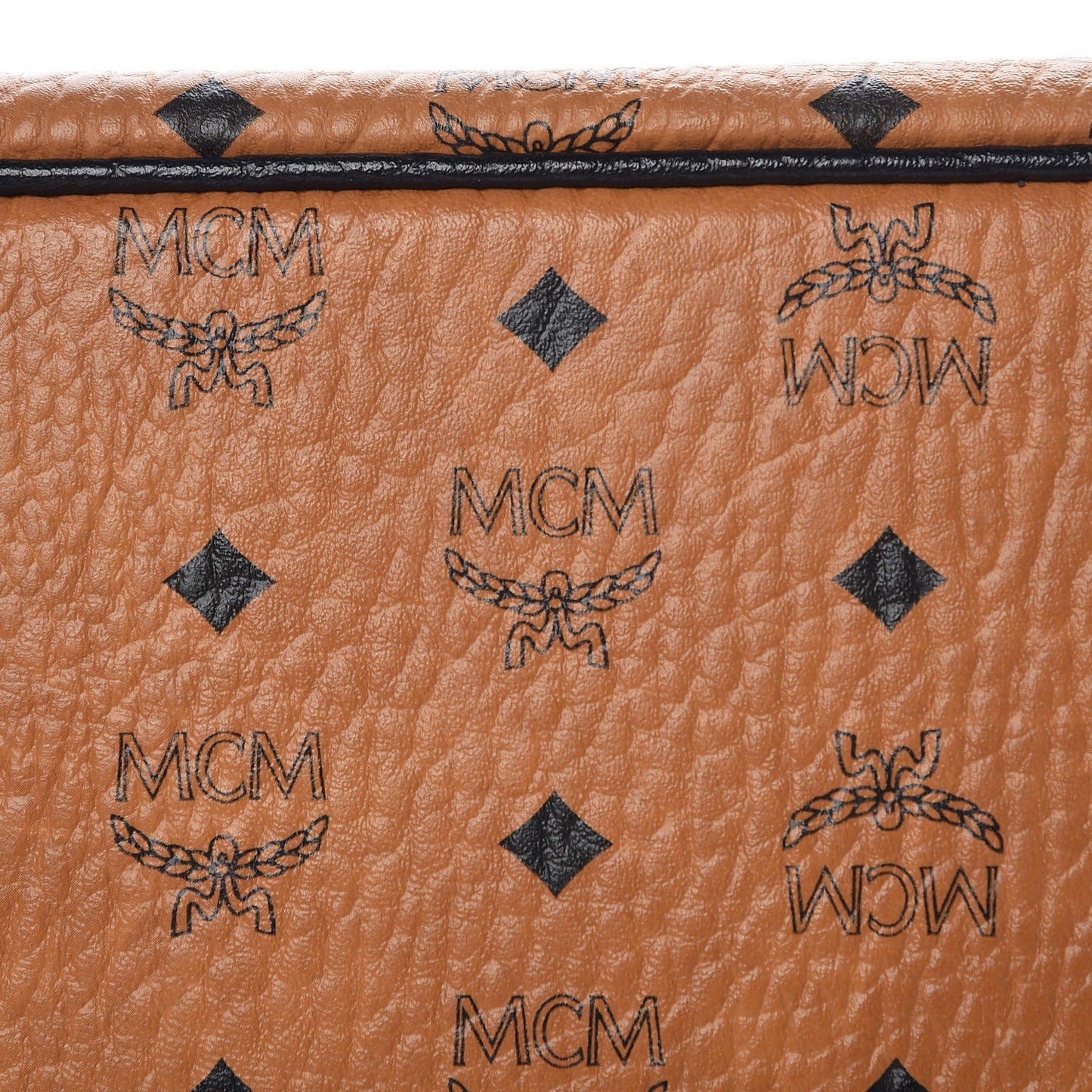 Visetos Medium Project Reversible Shopper Tote Cognac