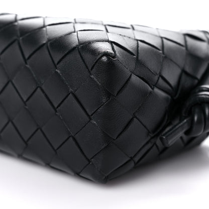 Bottega Veneta Nappa Intrecciato Mini Loop Camera Bag Black 9 of 11