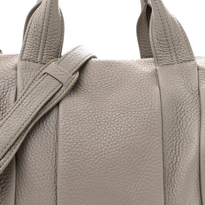 Alexander Wang Pebbled Lambskin Rocco Oyster Gold Hardware 7 of 12