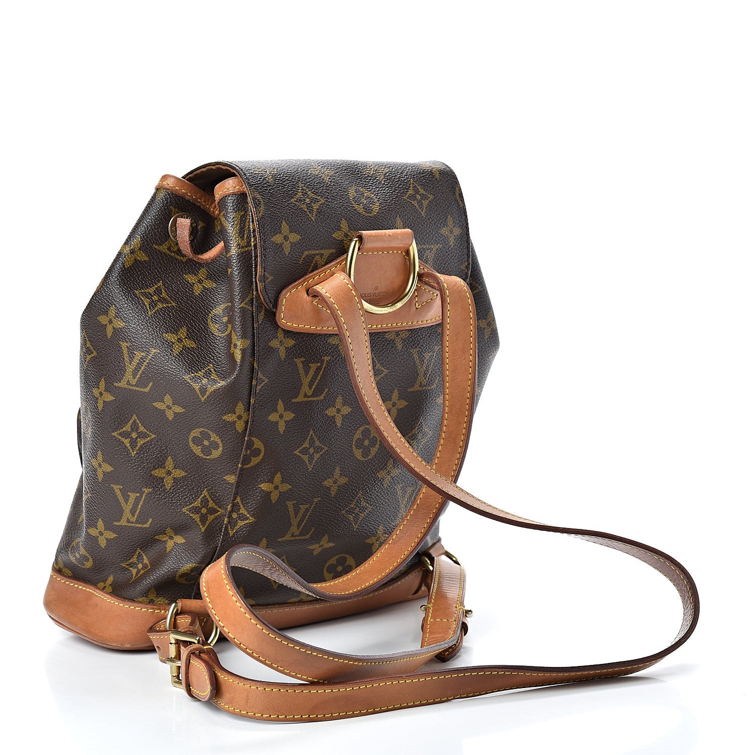 Louis Vuitton Monogram Montsouris MM Backpack 2 of 15
