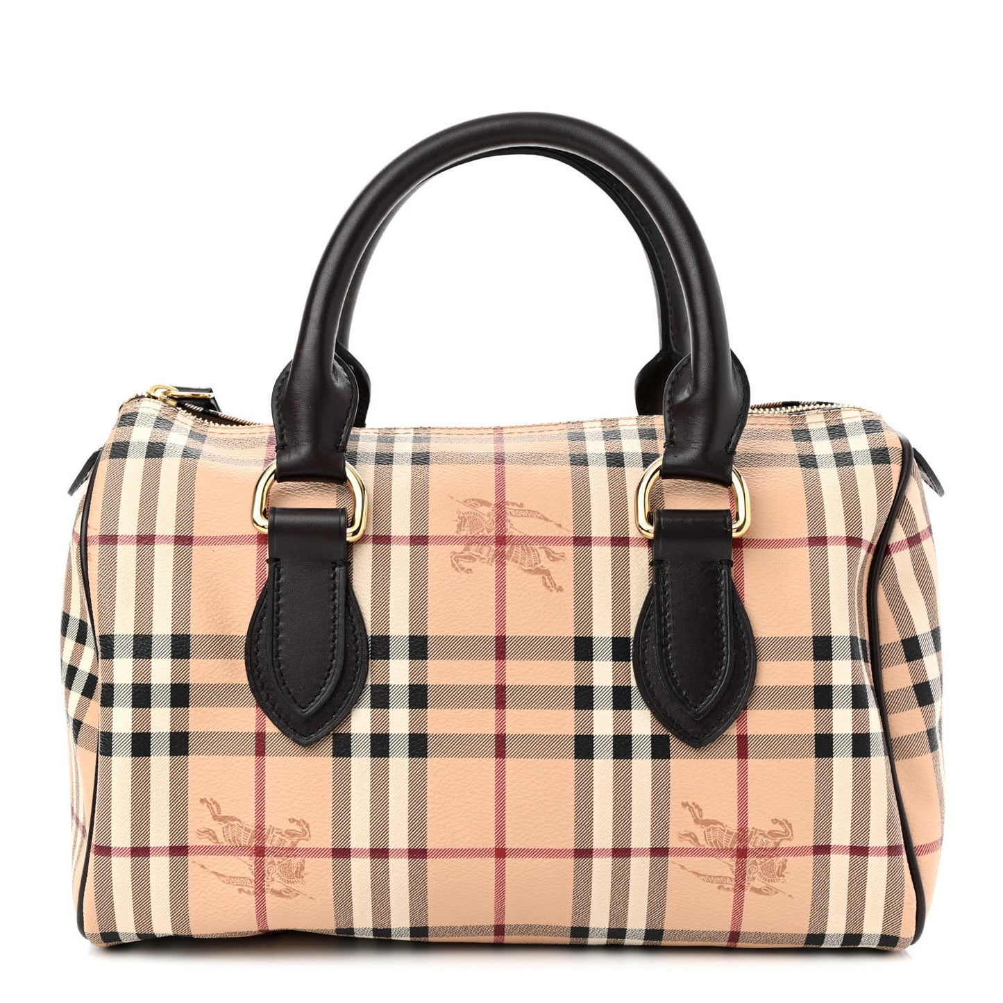 Haymarket Check Small Chester Bowling Bag Chocolate