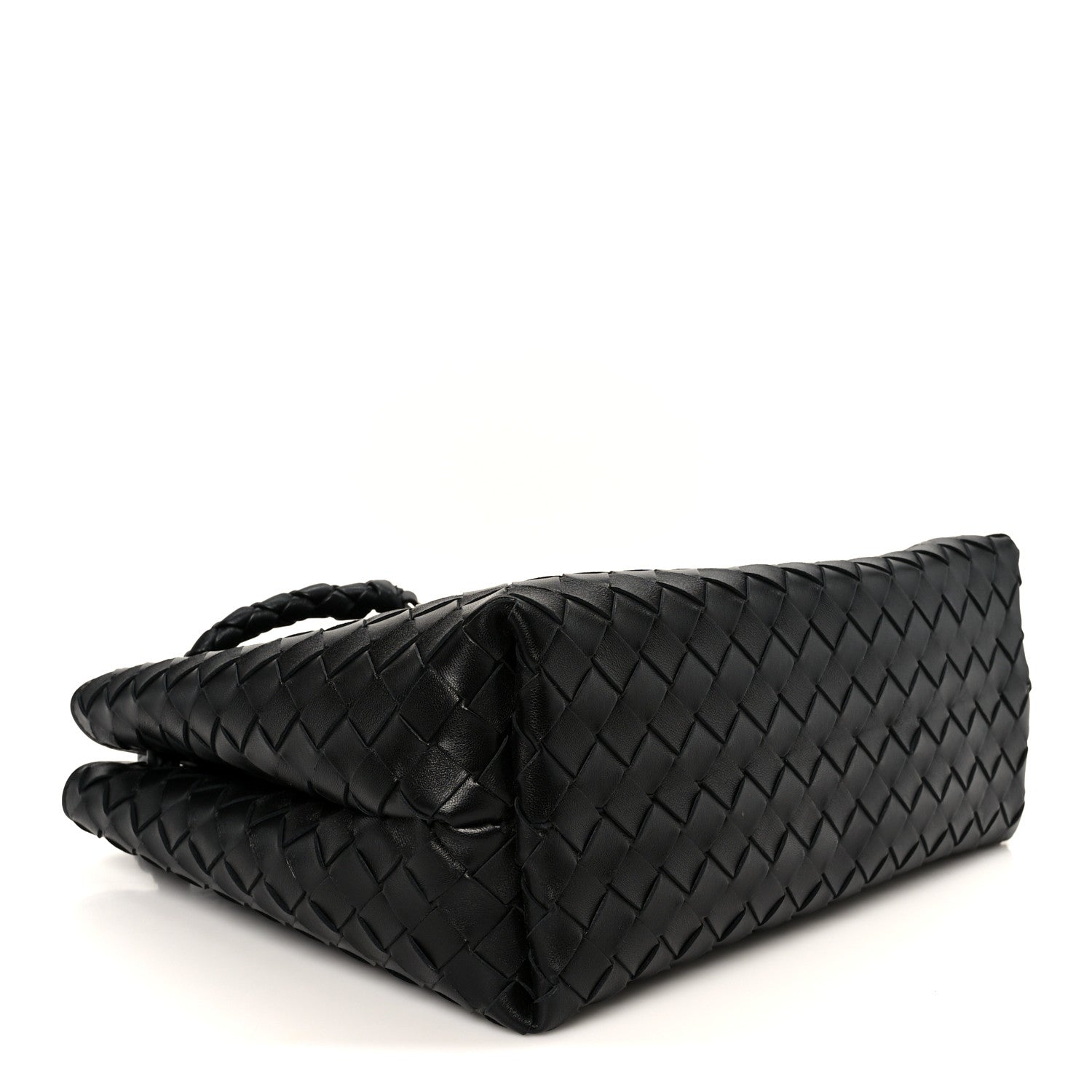 Bottega Veneta Nappa Intrecciato Medium Andiamo Shoulder Bag Black 6 of 13