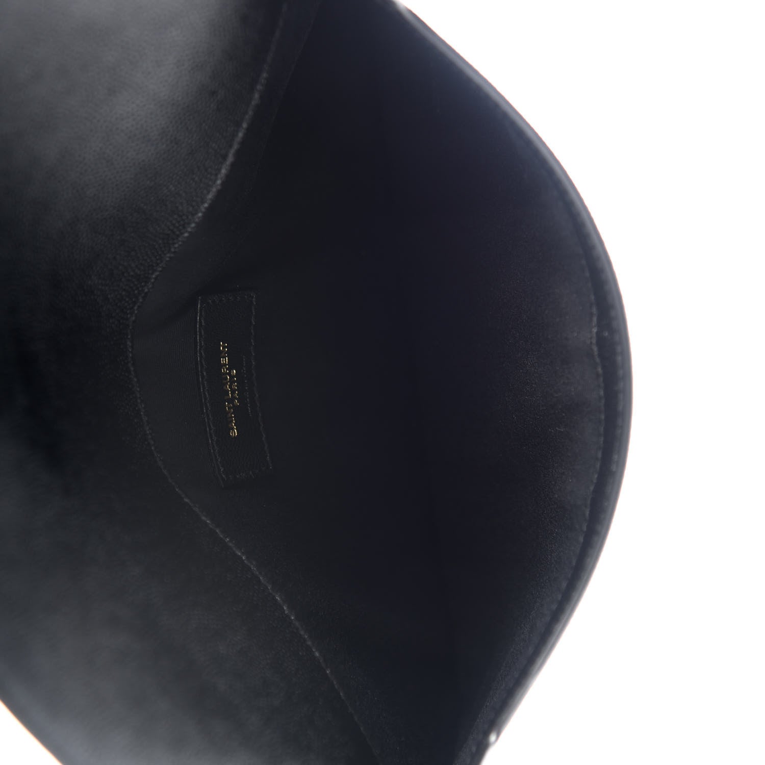Saint Laurent Grain De Poudre Uptown Pouch Black 5 of 8