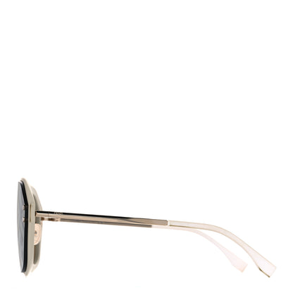 Fendi FF Fabulous Shield Sunglasses FF M0039/G/S White 2 of 12