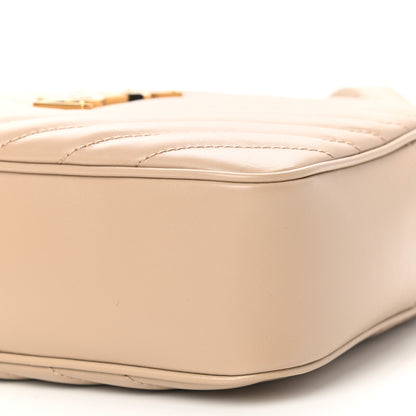 Saint Laurent Calfskin Matelasse Monogram Lou Camera Bag Dark Beige 10 of 10