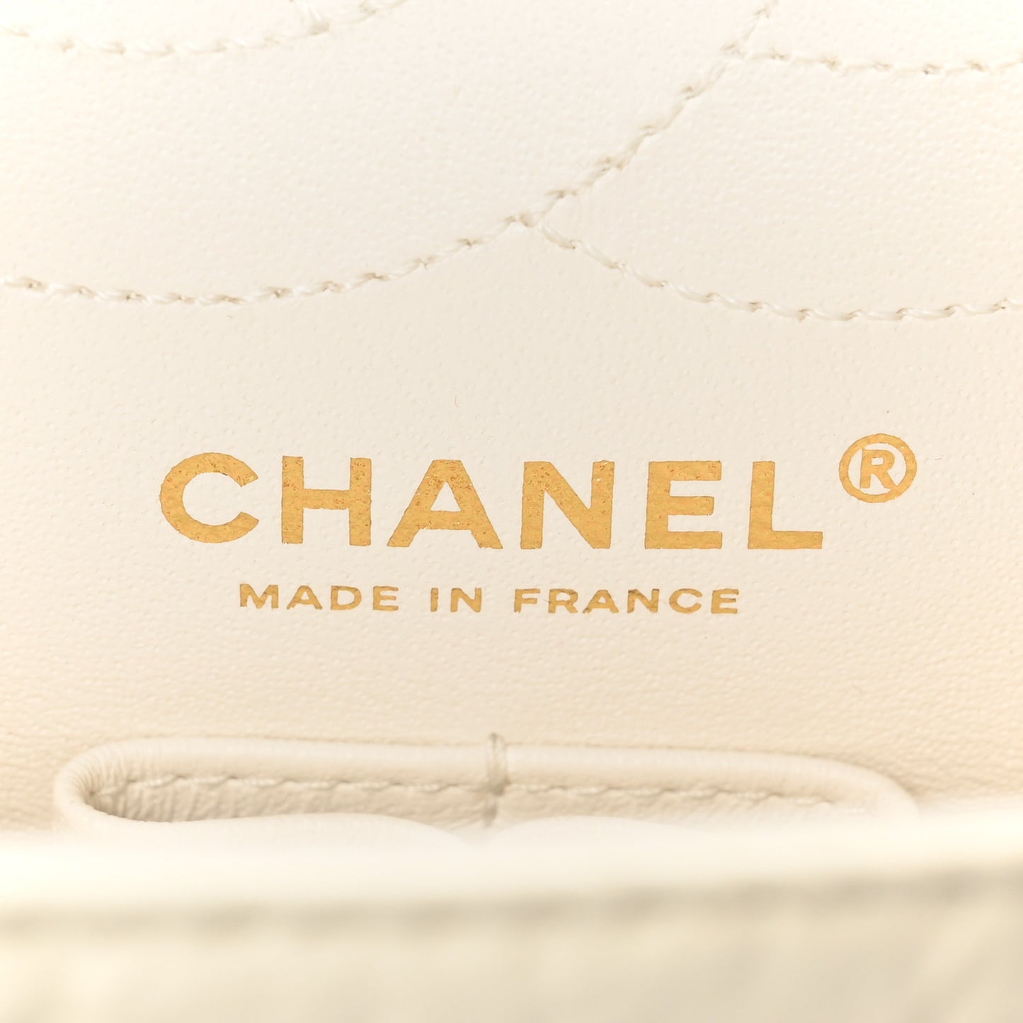 Aged Calfskin Quilted 2.55 Reissue 225 Flap White