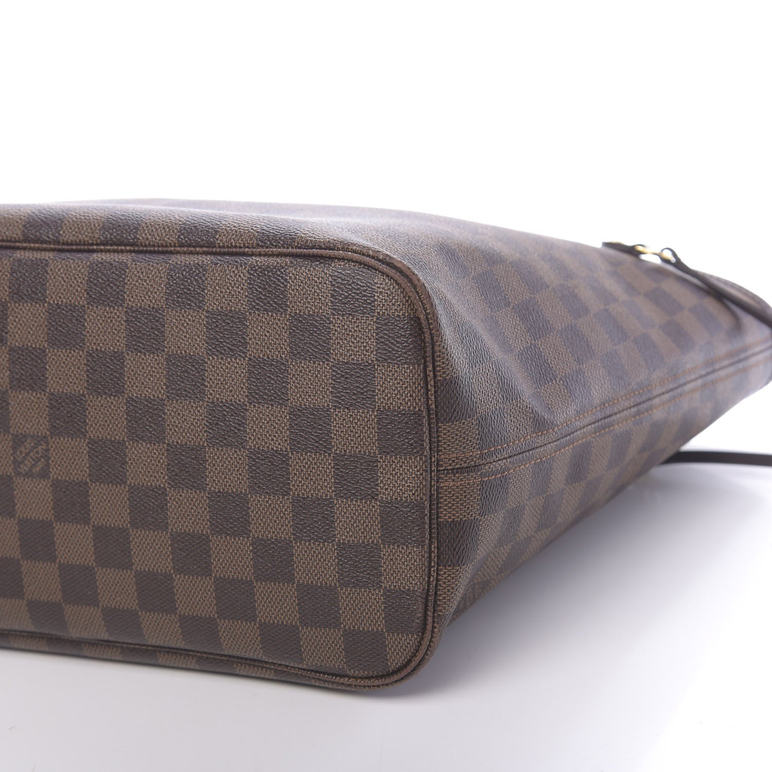 Louis Vuitton Damier Ebene Neo Neverfull MM Rose Ballerine 11 of 18