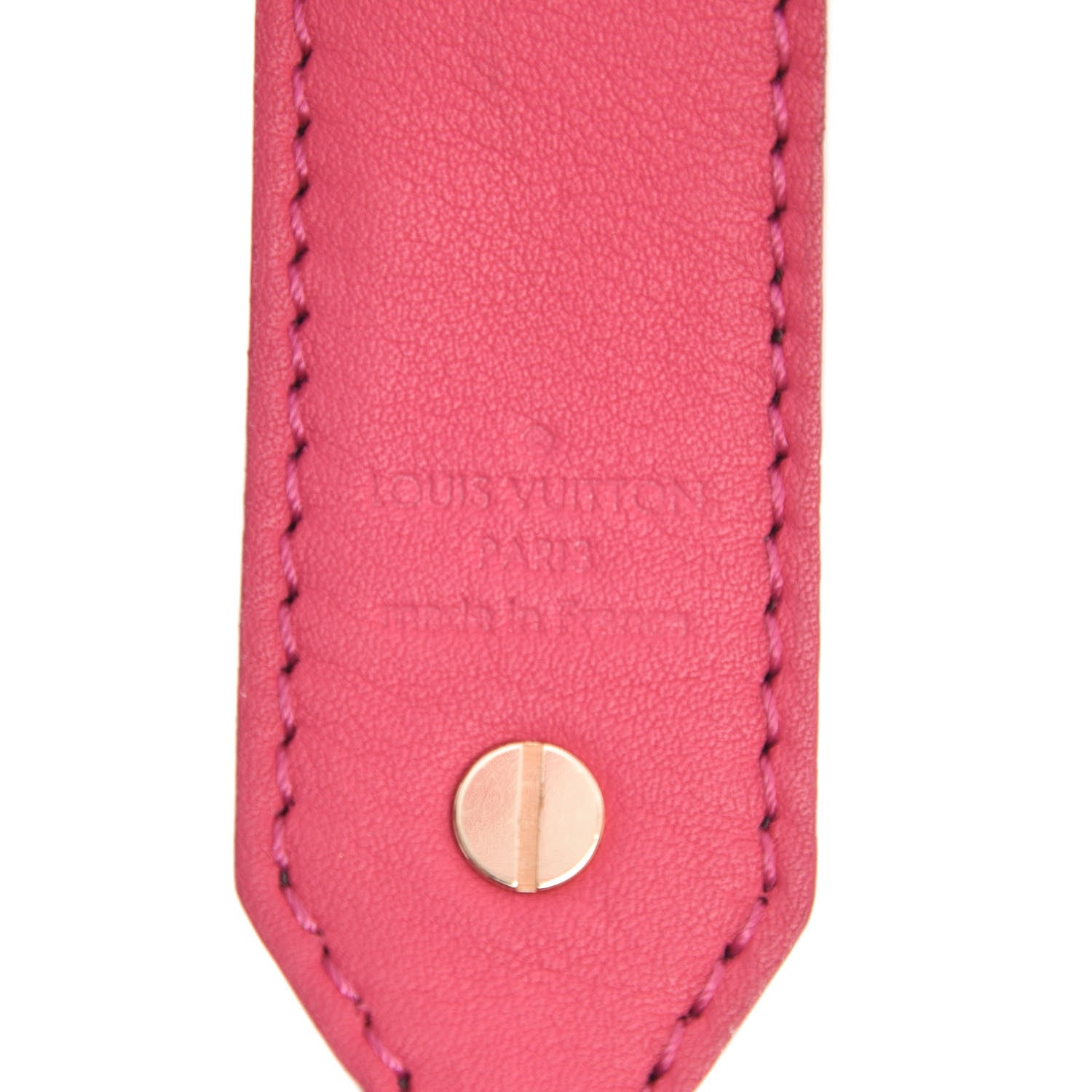 Louis Vuitton Monogram Bandouliere Shoulder Strap XL Hot Pink 3 of 5