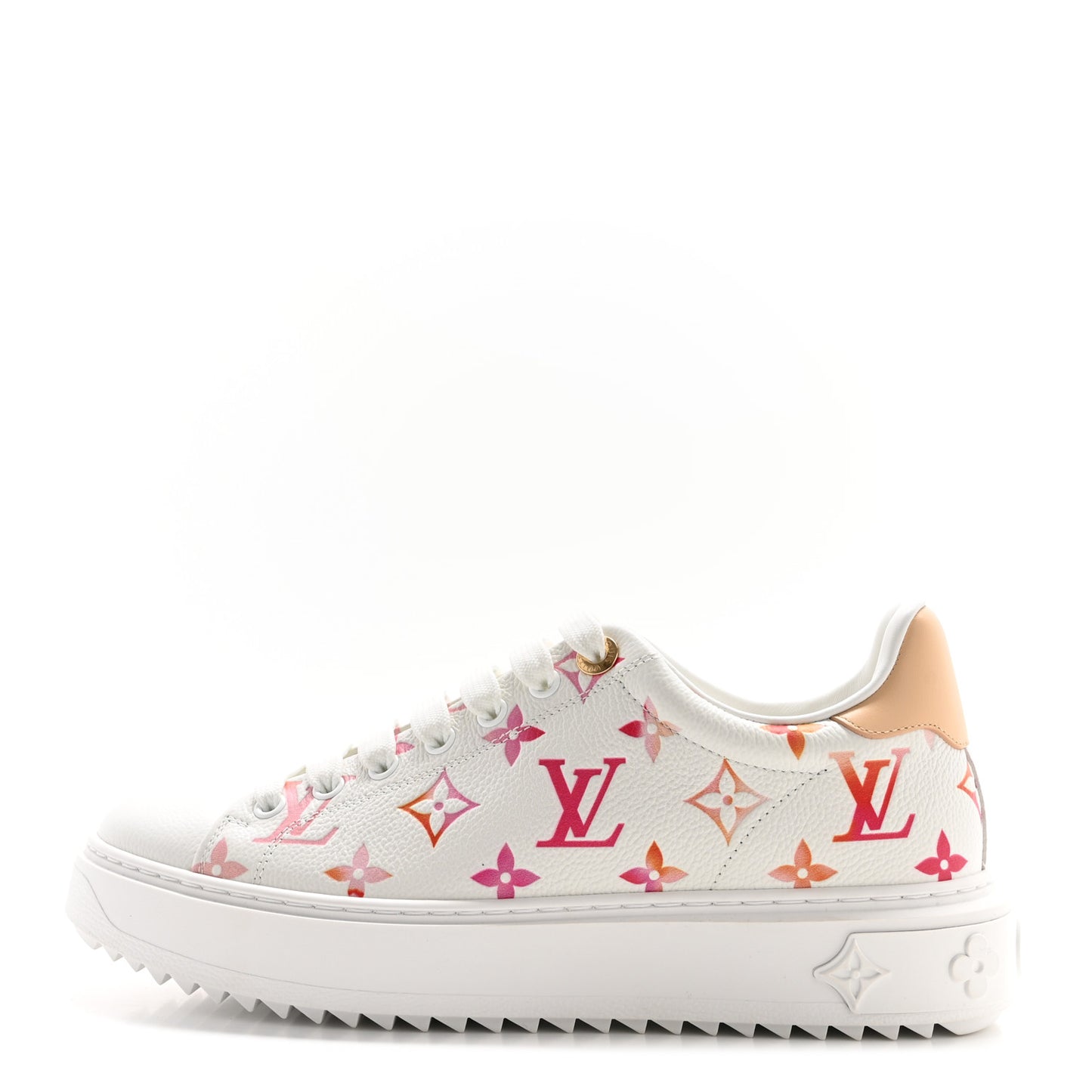 Monogram Time Out Sneakers 38 Quartz Pink