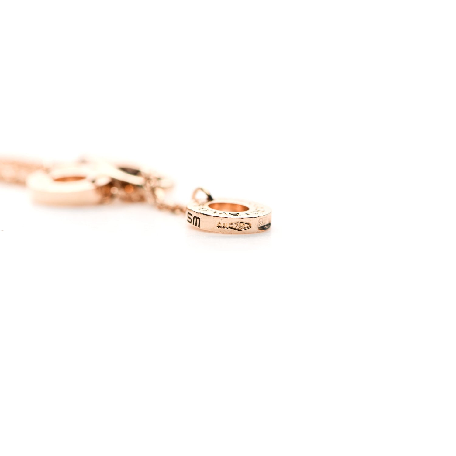 Bulgari 18K Rose Gold Mother of Pearl Divas' Dream Bracelet SM 4 of 6
