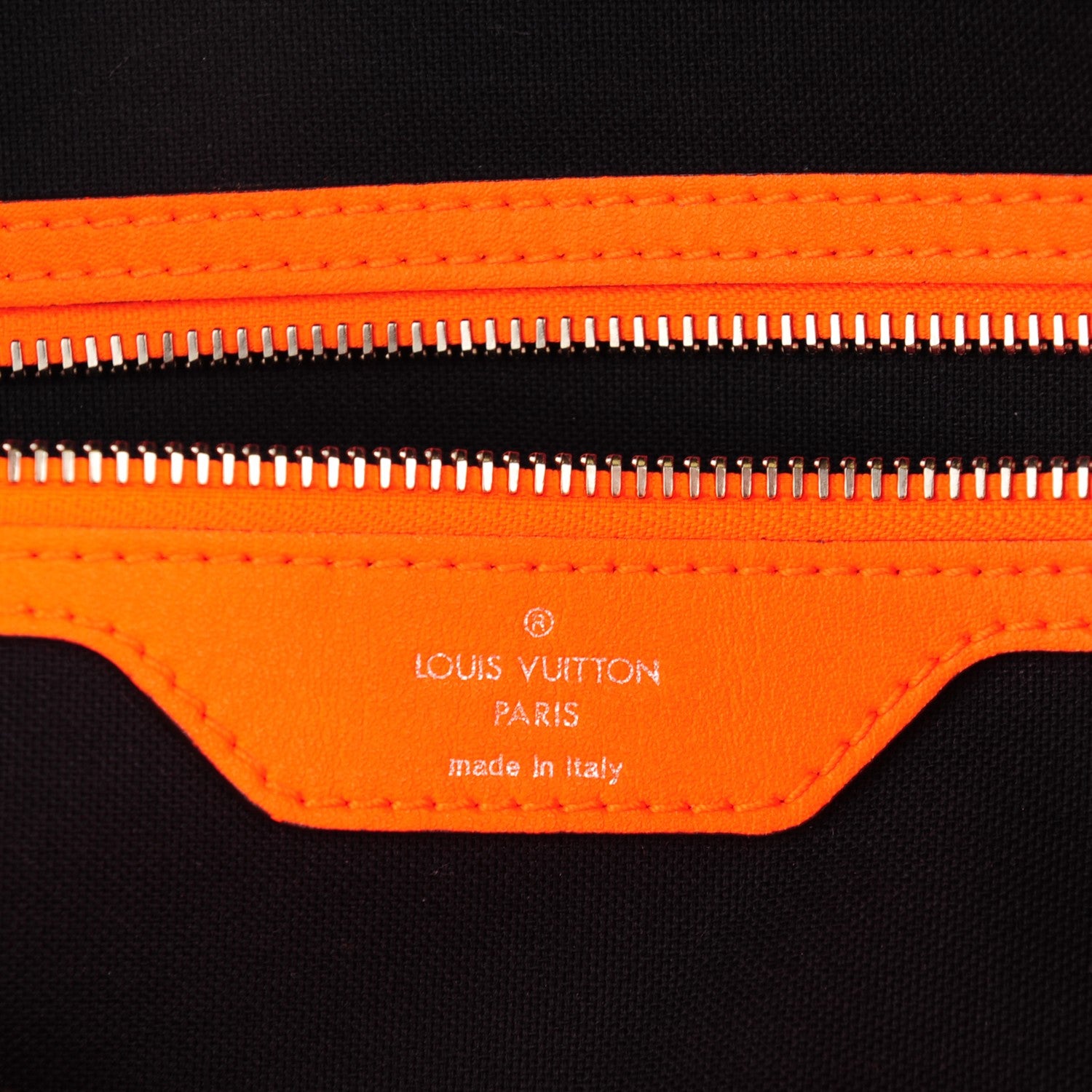 Louis Vuitton Damier Infini Keepall Bandouliere 45 Orange 6 of 10