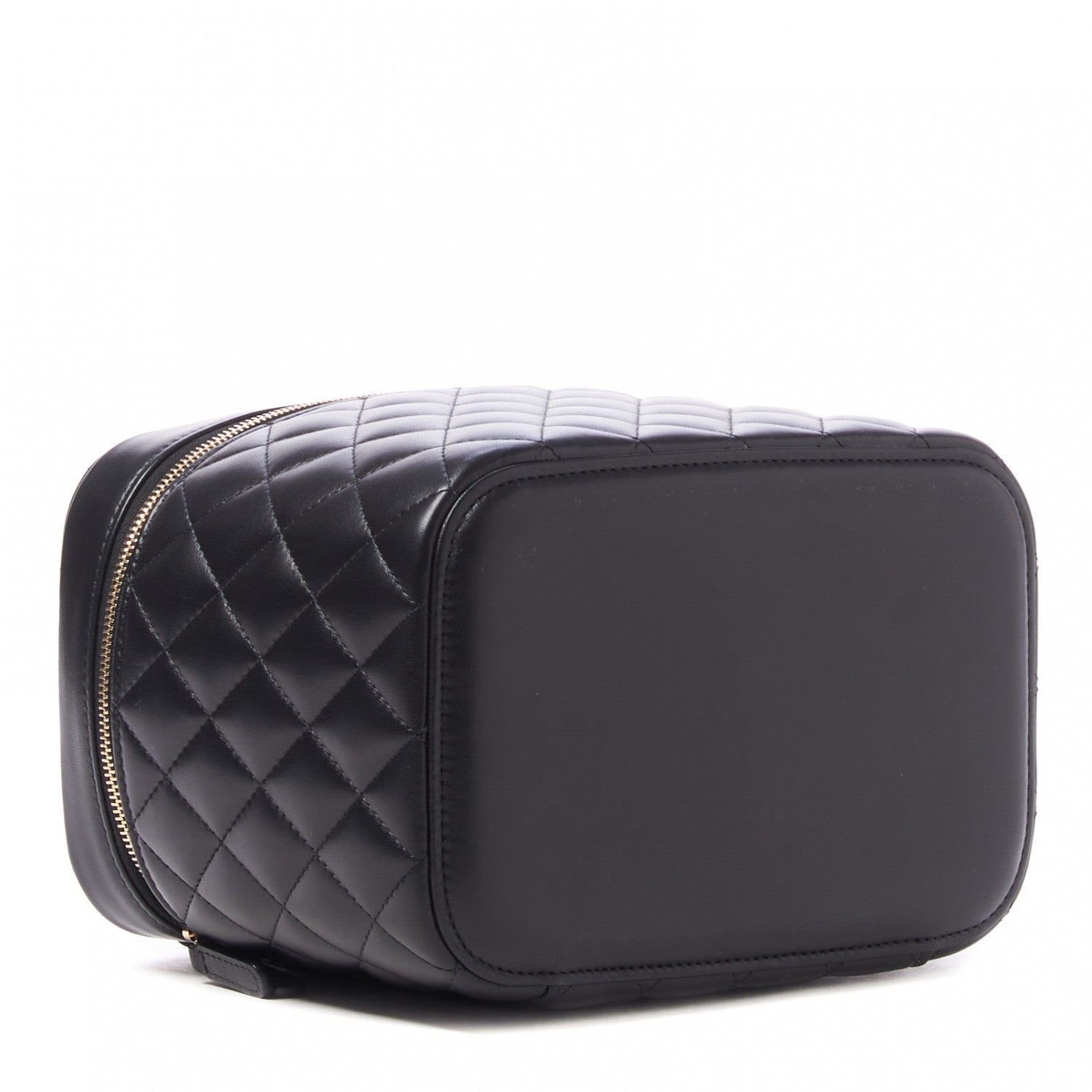 Chanel Lambskin Quilted Large Vanity Pouch Black 4 of 10
