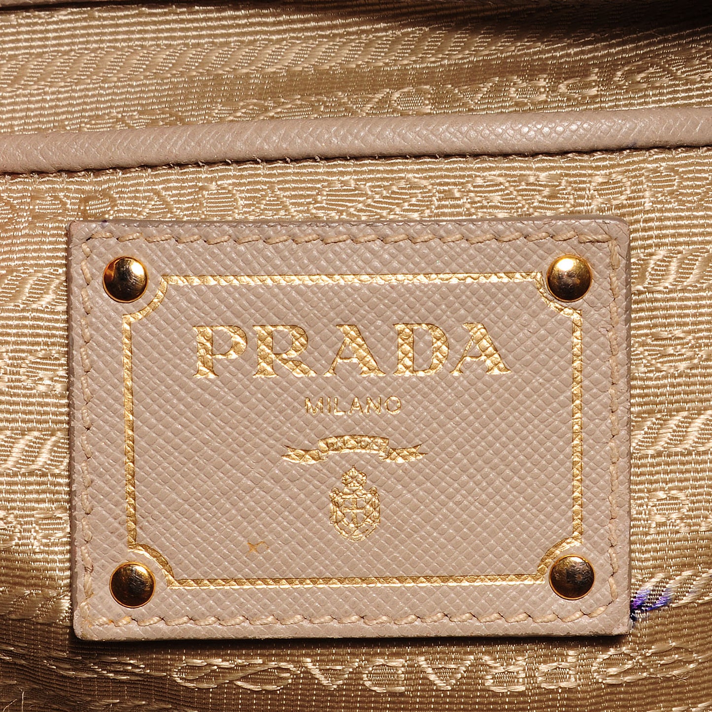 Saffiano Lux Shopping Tote Pomice