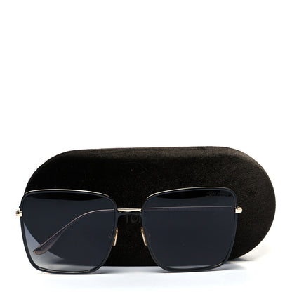Tom Ford Acetate Polarized Heather Sunglasses TF739 Black 10 of 10