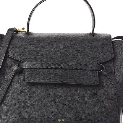 Celine Grained Calfskin Mini Belt Bag Black 7 of 9