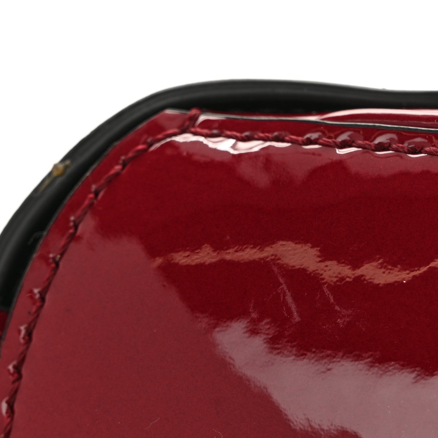 Versace Patent Mini La Medusa Bag Claret 13 of 13