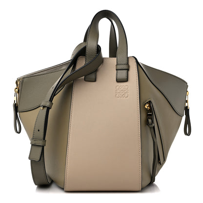 Loewe Calfskin Small Hammock Shoulder Bag Clay Green Dusty Beige 1 of 9