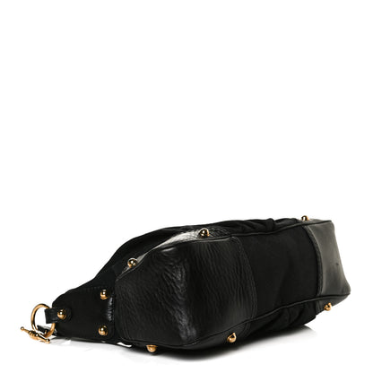 Gucci Monogram Medium Jockey Hobo Black 3 of 14