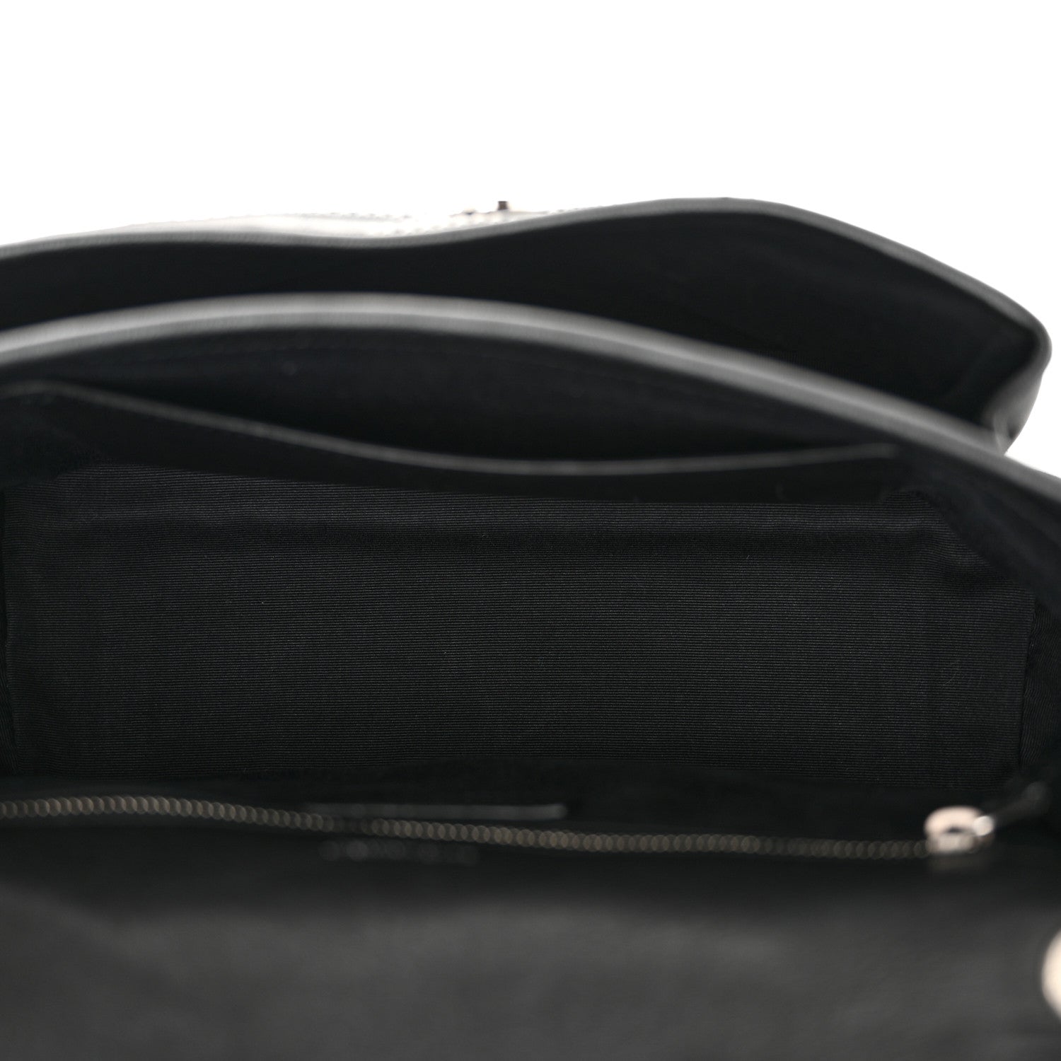 Saint Laurent Calfskin Matelasse Monogram Microstud Medium Niki Chain Satchel Black 5 of 11
