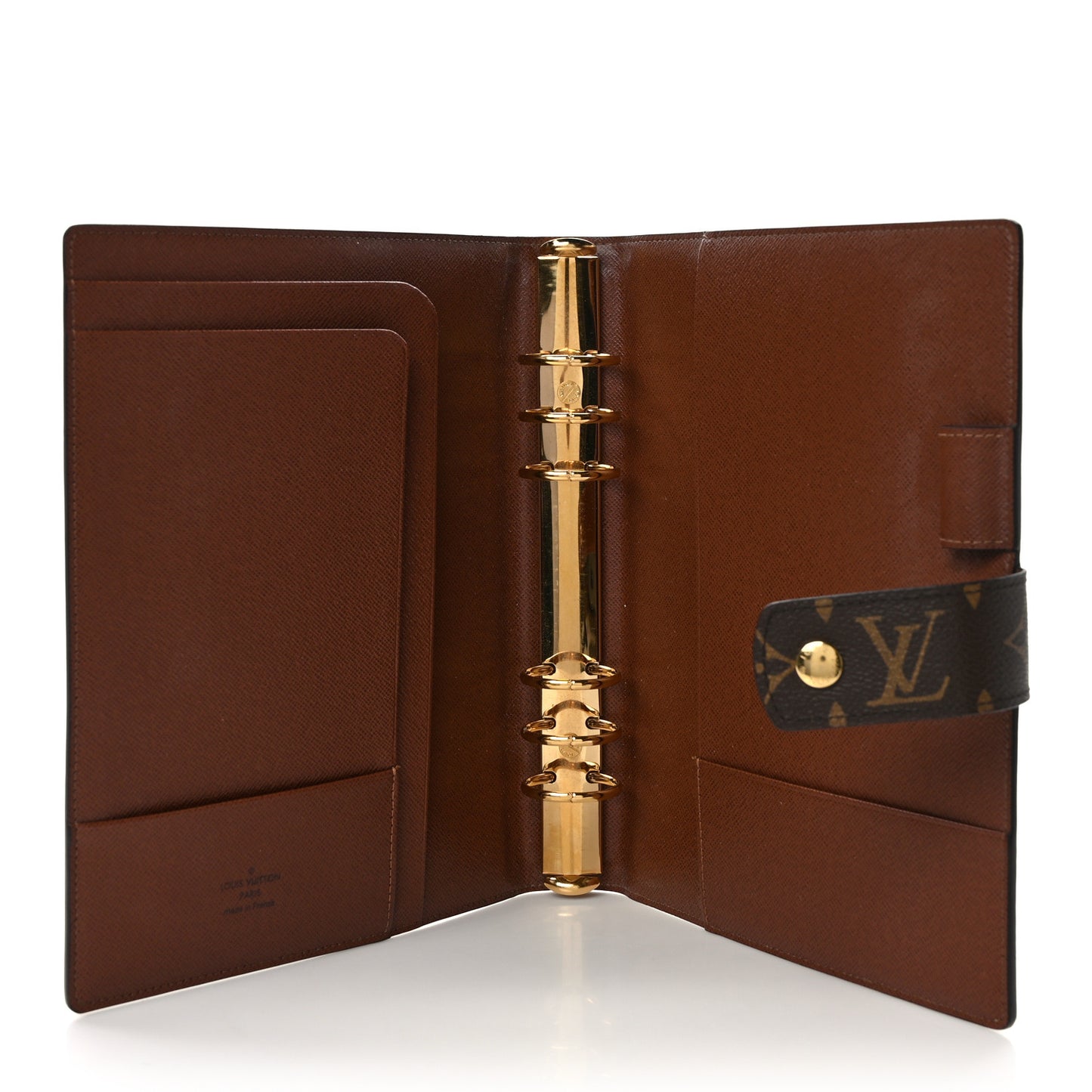 Monogram Large Ring Agenda Cover