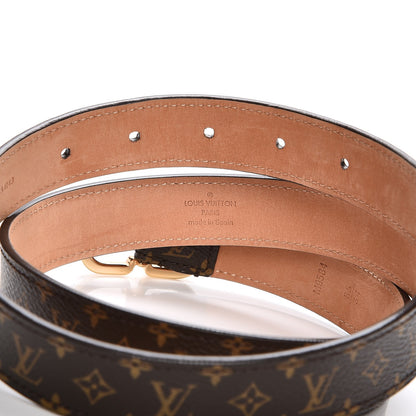 Louis Vuitton Monogram Mini 25mm Belt 85 34 4 of 9