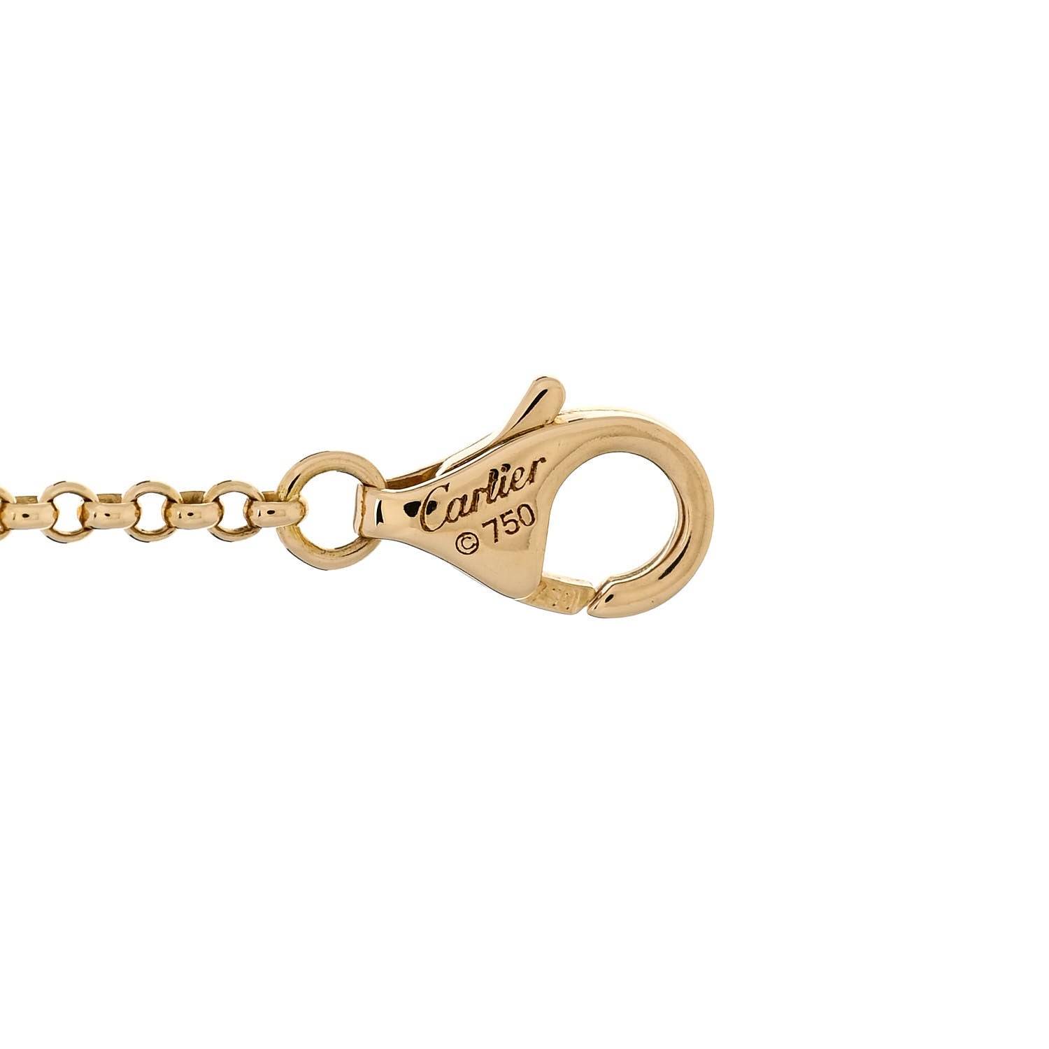 Cartier 18K Yellow Gold Entrelaces Bracelet 3 of 5