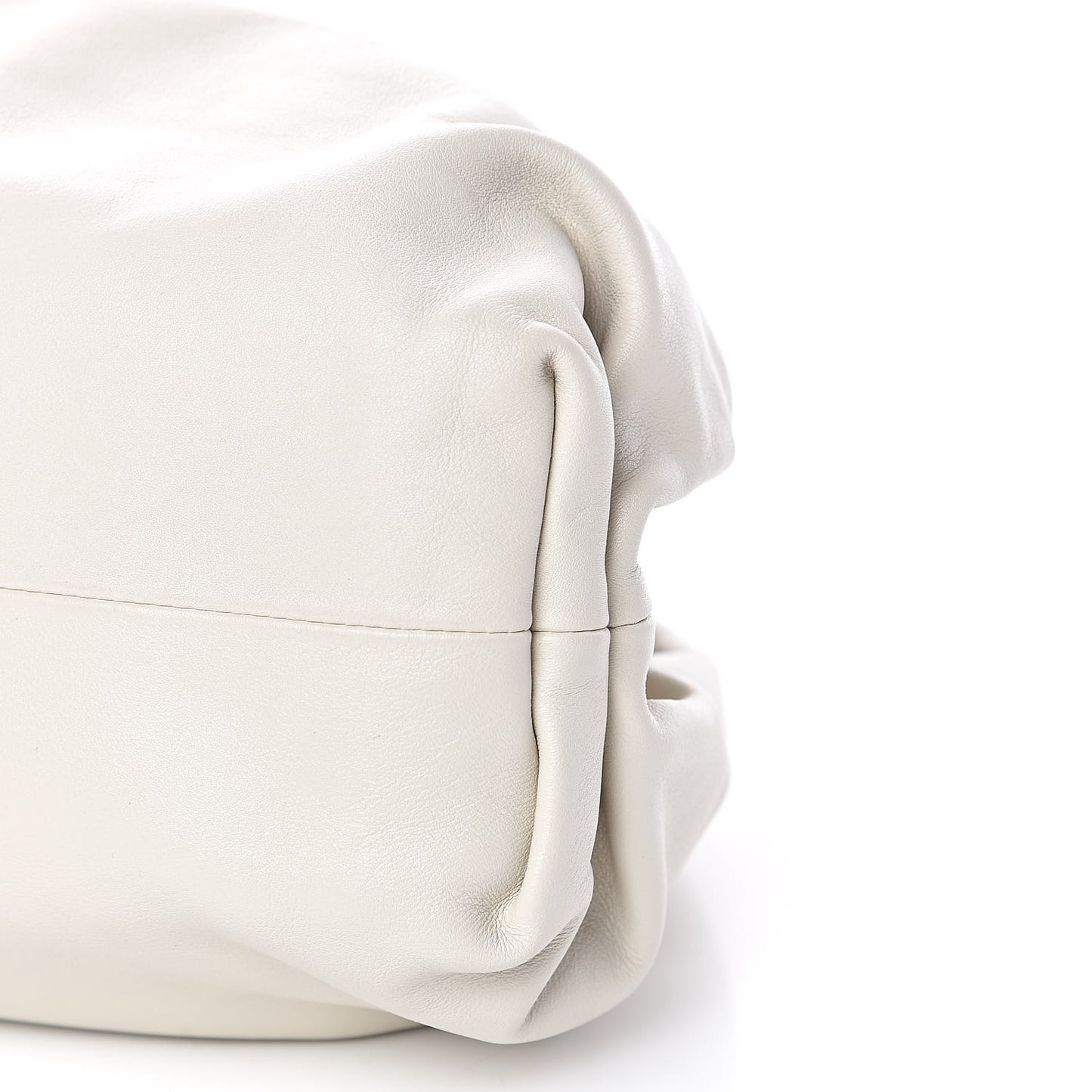 Smooth Butter Calf The Pouch Oversized Clutch Mist