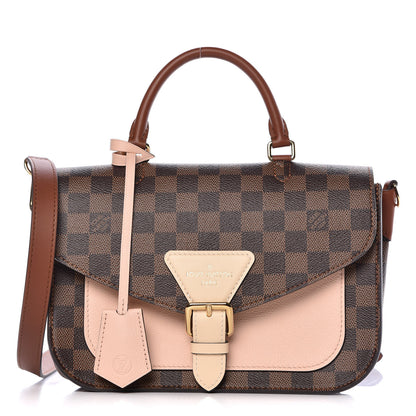 Louis Vuitton Damier Ebene Beaumarchais Venus Pink 1 of 9