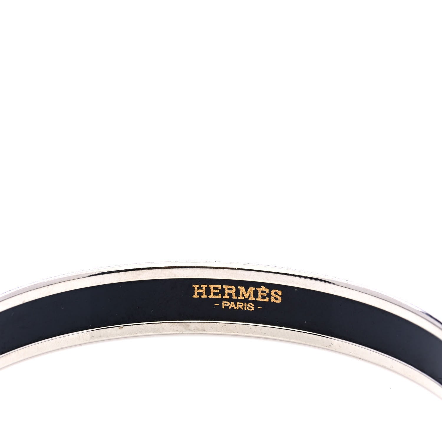 Hermes Enamel Printed Narrow Rubans de Cheval Bracelet 70 3 of 5