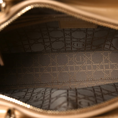Christian Dior Patent Cannage Large Lady Dior Beige 5 of 11