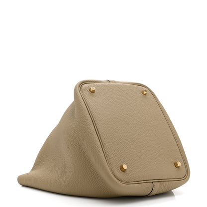 Hermes Taurillon Clemence Picotin Lock 22 MM Trench 4 of 10