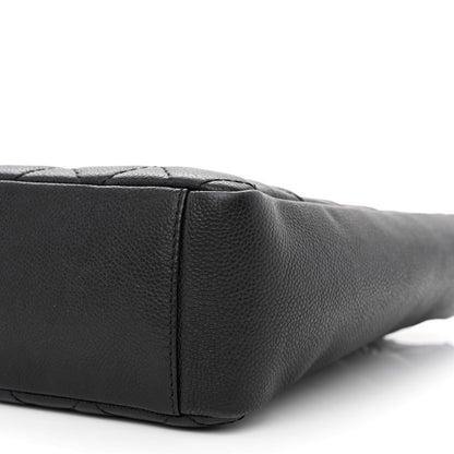 Chanel Caviar Quilted Petit Shopping Tote PST Black 10 of 13