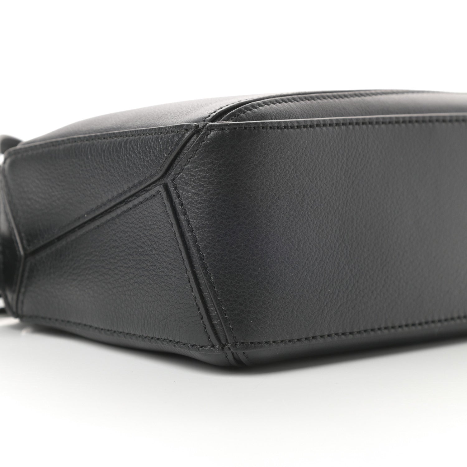 Loewe Calfskin Mini Puzzle Bag Black 9 of 11