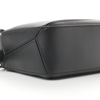 Loewe Calfskin Mini Puzzle Bag Black 9 of 11