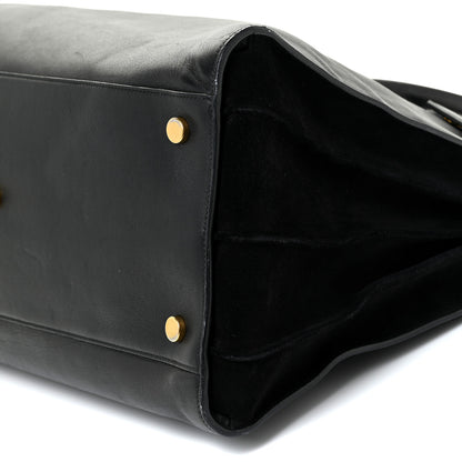 Saint Laurent Calfskin Large Sac De Jour Carryall Black 10 of 21