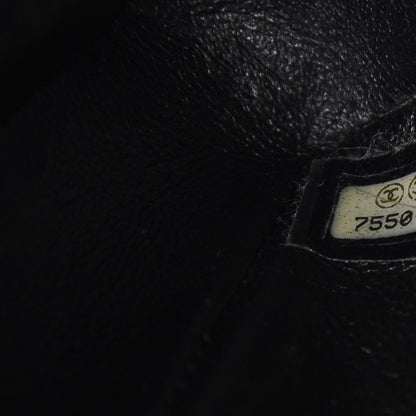 Chanel Lambskin East West Chocolate Bar Flap Black 7 of 9