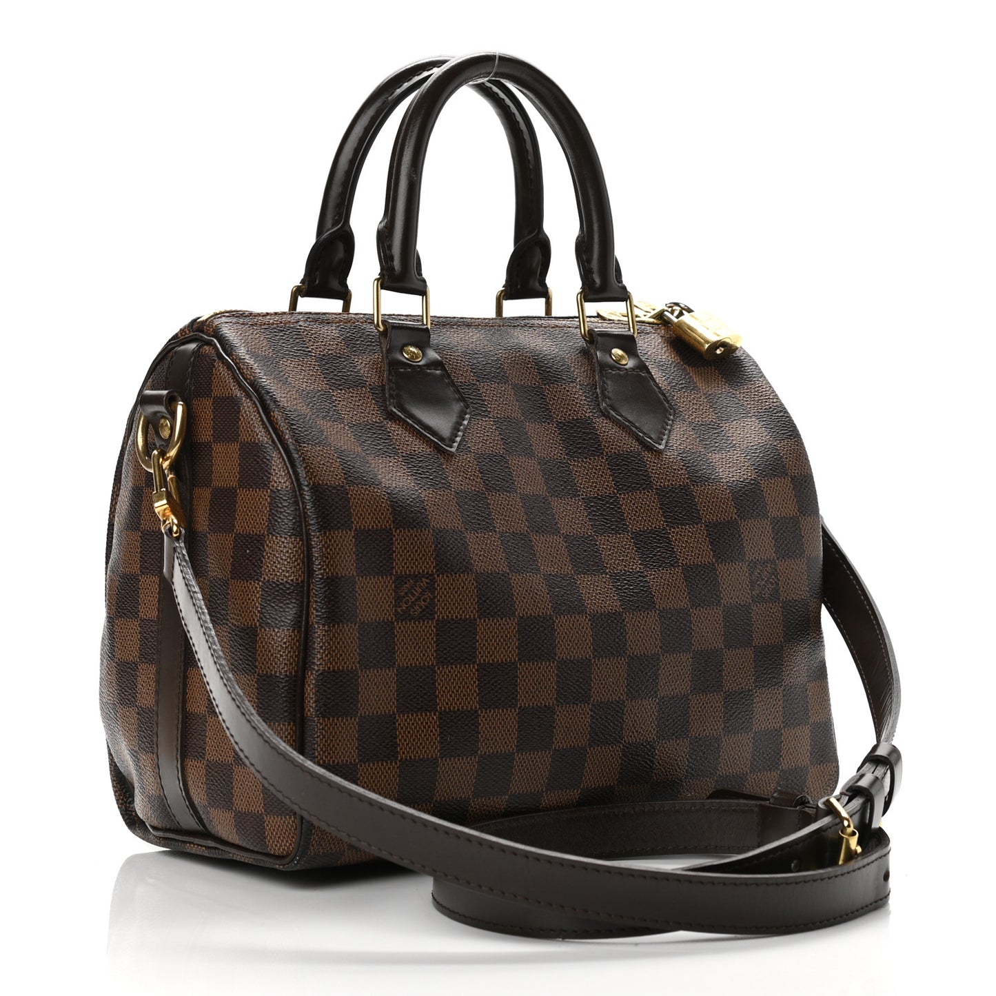 Damier Ebene Speedy Bandouliere 25