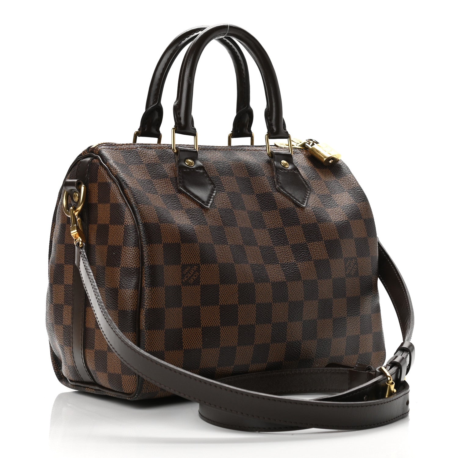 Louis Vuitton Damier Ebene Speedy Bandouliere 25 3 of 12
