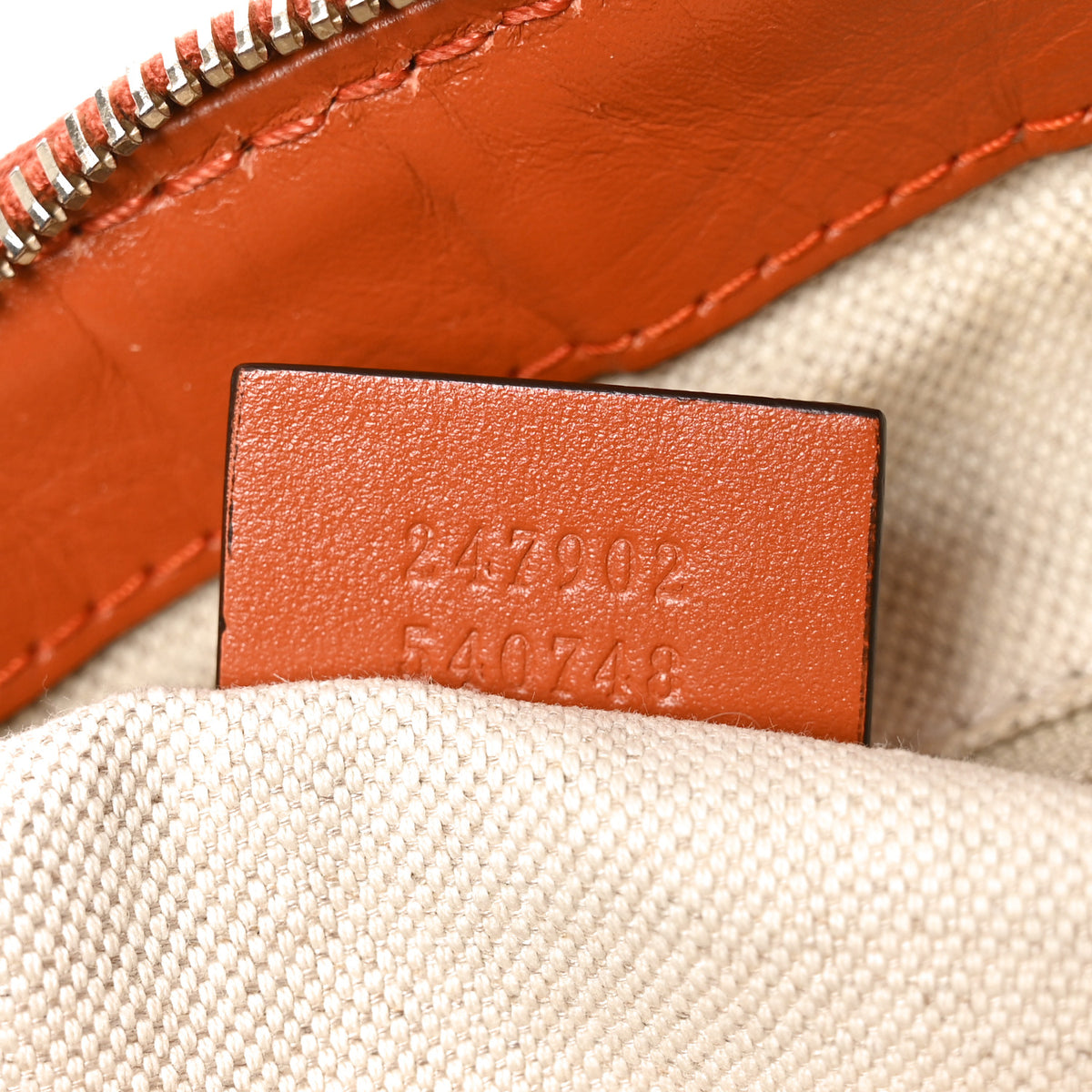 Gucci Monogram Medium Sukey Top Handle Orange 7 of 11