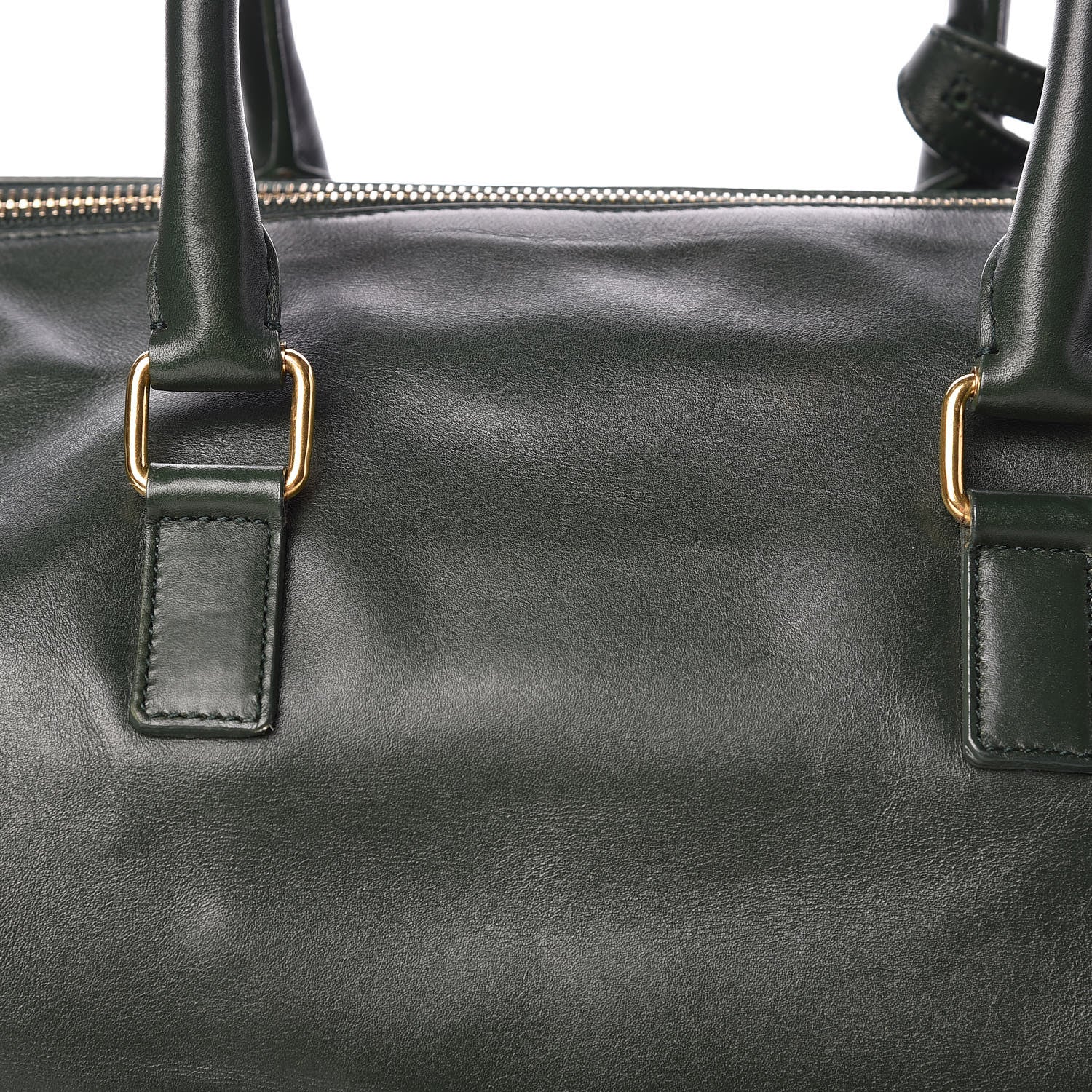 Saint Laurent Calfskin Classic Duffle 6 Green 11 of 24