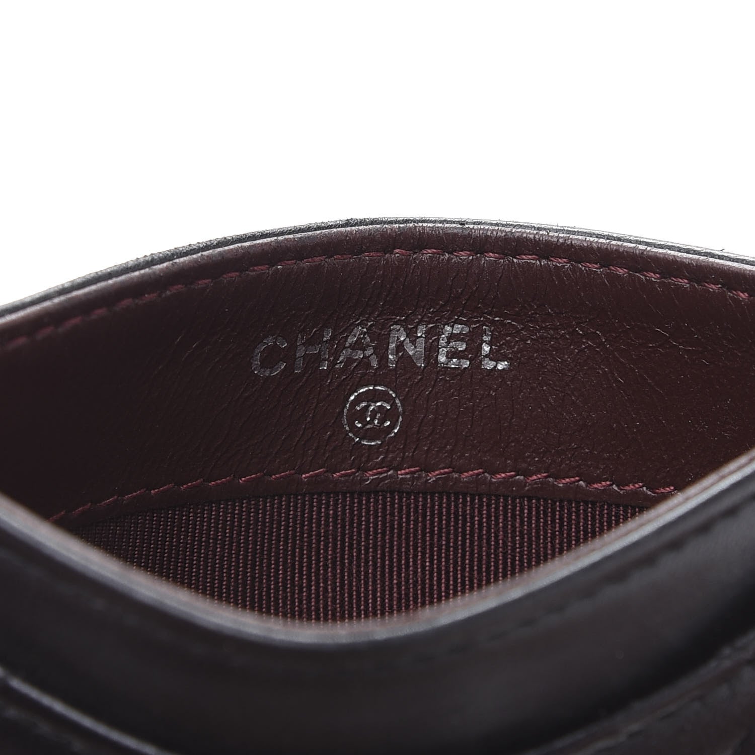 Chanel Lambskin Quilted Card Holder Black 6 of 10