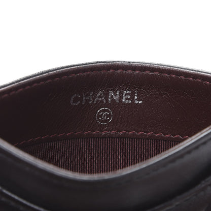 Chanel Lambskin Quilted Card Holder Black 6 of 10