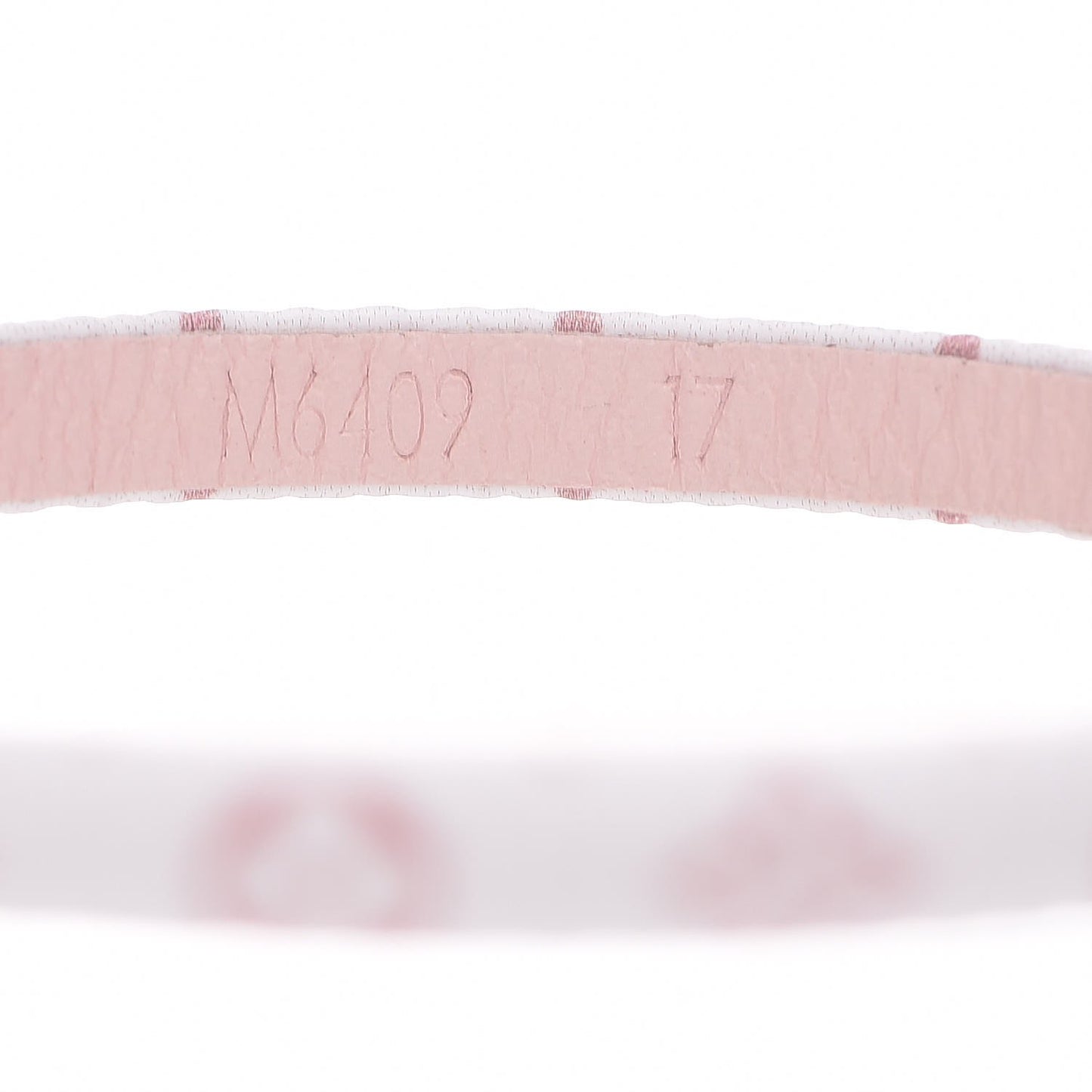 Monogram Mini Historic Bracelet 17 White