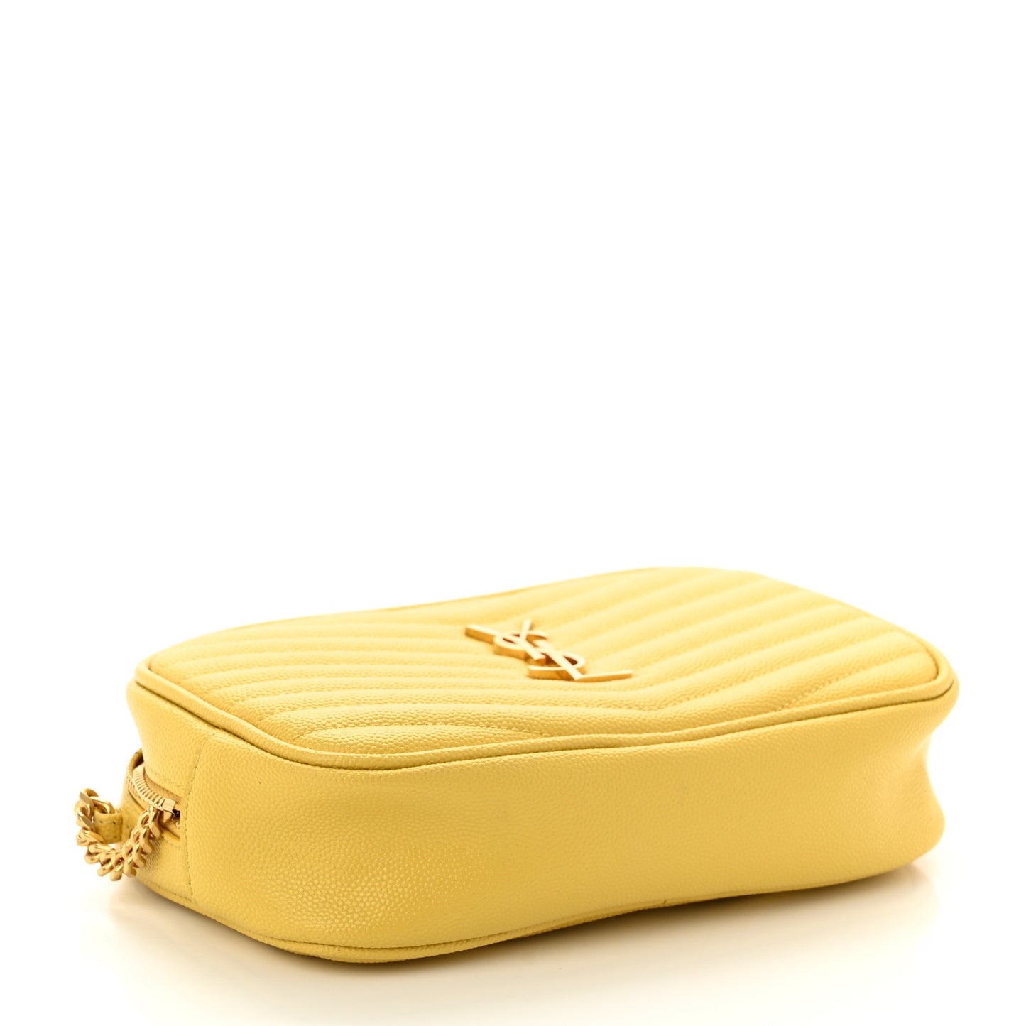 Grain De Poudre Matelasse Monogram Mini Lou Camera Bag Sunflower