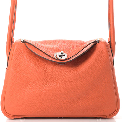 Hermes Taurillon Clemence Lindy 26 Feu 8 of 10