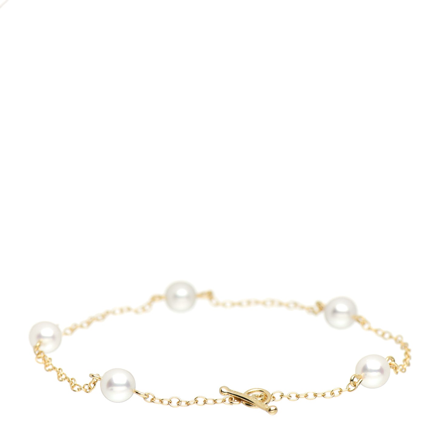 18K Yellow Gold Pearl 5.5-6mm Elsa Peretti Pearls By The Yard Bracelet
