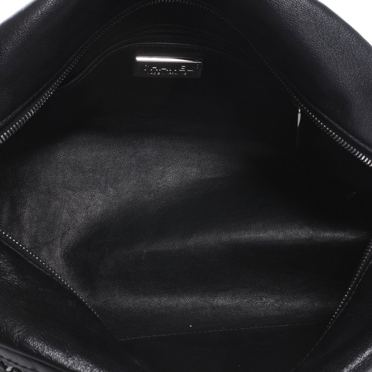 Leather Luxe Ligne Medium Bowler Black