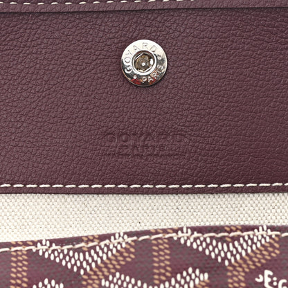 Goyard Goyardine Boheme Hobo Burgundy 7 of 11