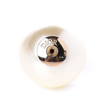 Christian Dior Pearl Mise En Dior Tribal Earrings 4 of 5