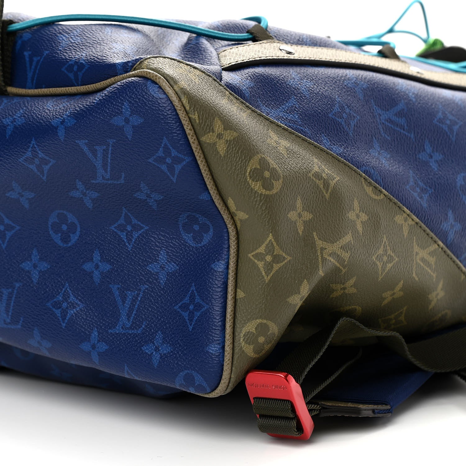 Louis Vuitton Monogram Taiga Eclipse Outdoor Pacific Backpack Cobalt 9 of 10